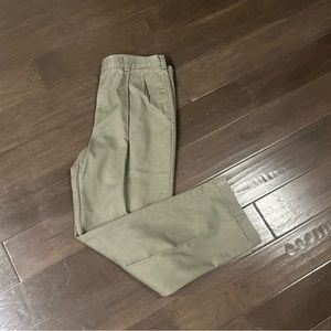 Tommy Hilfiger Straight Leg Green Chino Pants Size 34 x 30
